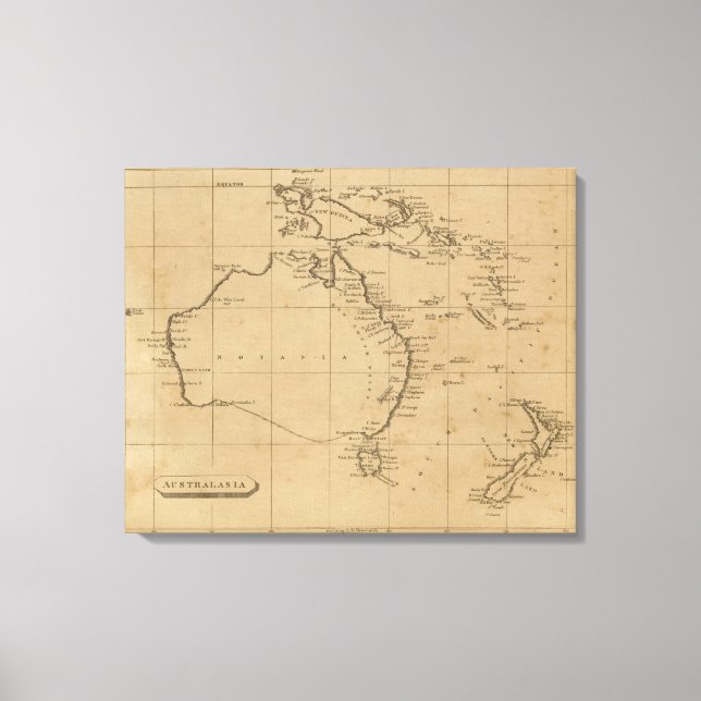 Lienzo Australasia (Anverso)