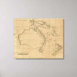 Lienzo Australasia