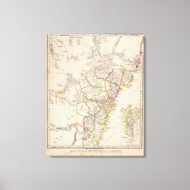 Lienzo Australia (Anverso)