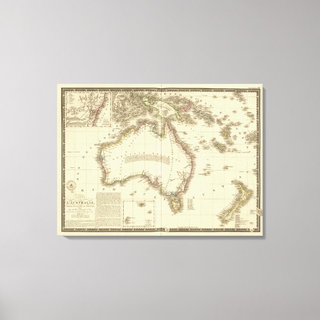 Lienzo Australia 9 (Anverso)