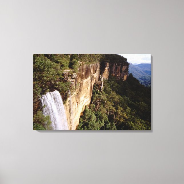 Lienzo Australia, Nueva Gales del Sur, Fitzroy Falls. (Anverso)