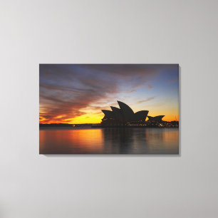 Lienzo Australia, Nueva Gales del Sur, Sidney, Ópera de 