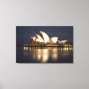 Lienzo Australia, Nueva Gales del Sur, Sídney, Ópera de S