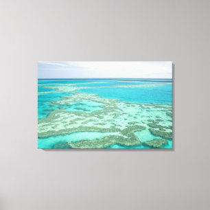 Lienzo Australia, Queensland, costa de Whitsunday, gran