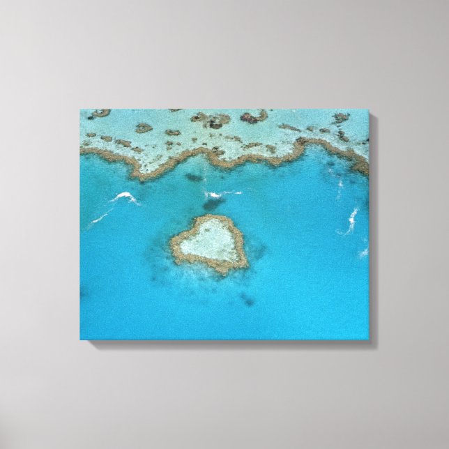 Lienzo Australia, Queensland, Las Islas Whitsunday, (Anverso)