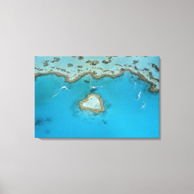 Lienzo Australia, Queensland, Las Islas Whitsunday, (Anverso)