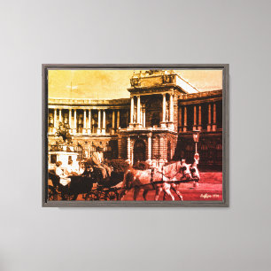 Lienzo Austria Antigua Viena Palacio de Hofburg