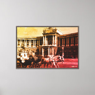 Lienzo Austria Antigua Viena Palacio de Hofburg