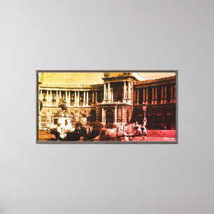 Lienzo Austria Viena Palacio de Hofburg Antiguo