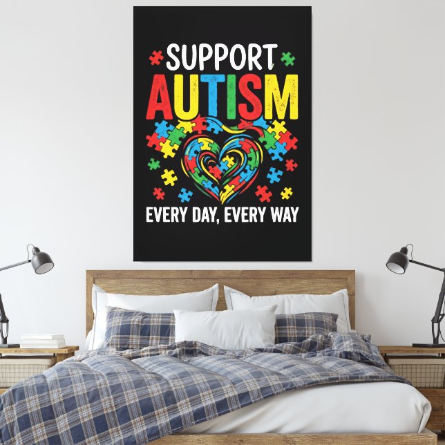 Lienzo Autism awareness (Insitu(Dormitorio))