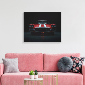 Lienzo Auto deportivo clásico