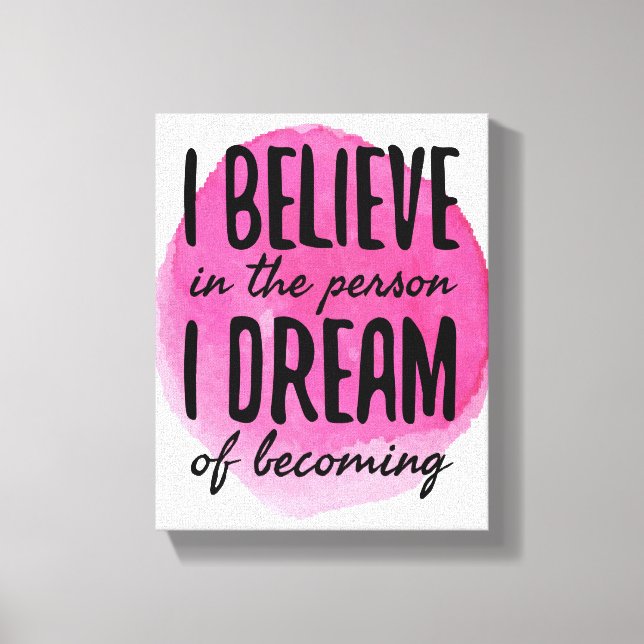 Lienzo autoamor palabras motivacionales para el autocuida (Anverso)