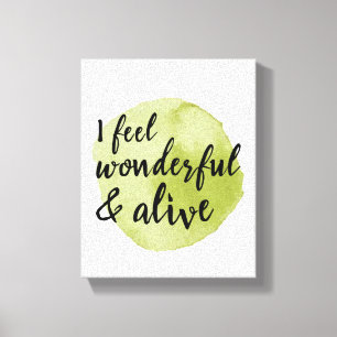 Lienzo autoamor positivo vibes palabras para autocuidado