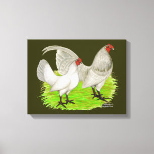 Lienzo Autoazul de juego en inglés viejo