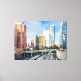 Lienzo Autopista de la ciudad