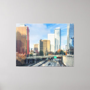 Lienzo Autopista de la ciudad