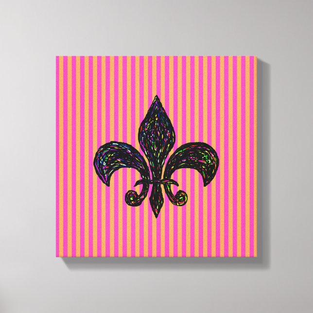 Lienzo Autopista Fleur de Lis - (Anverso)