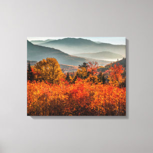 Lienzo Autopista Sunrise Kancamagus Con Vistas A Nuevo Ha