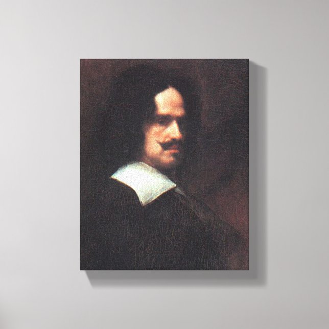 Lienzo Autoretrato de Diego Velázquez (Anverso)