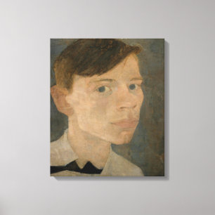 Lienzo Autoretrato (joven) (por Jan Mankes)