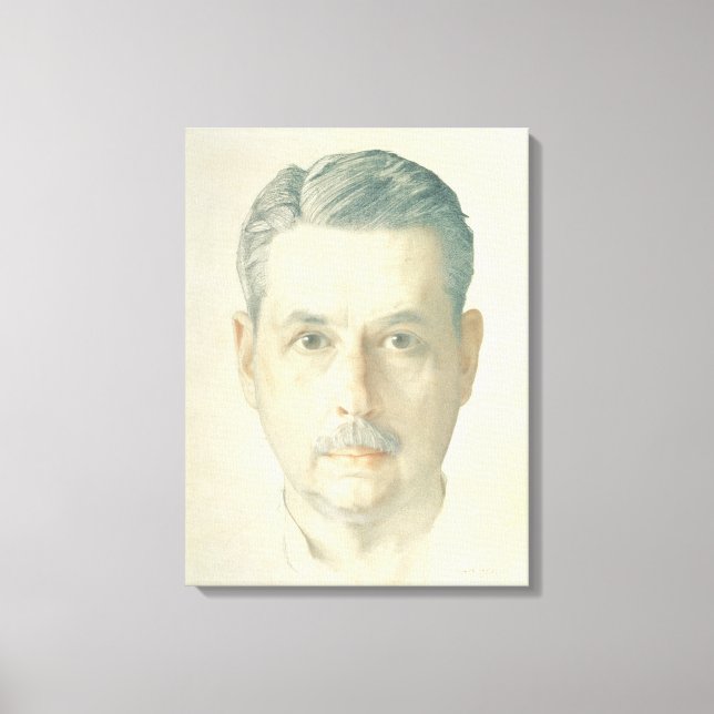 Lienzo Autorretrato, 1921 (Anverso)