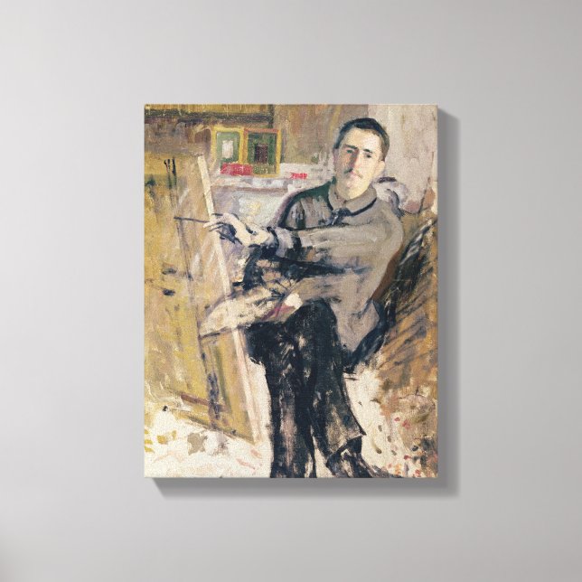 Lienzo Autorretrato, c.1907-08 (Anverso)