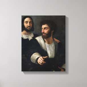 Lienzo Autorretrato con un amigo
