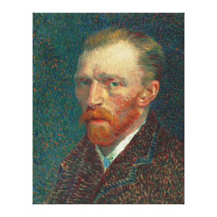 Lienzo Autorretrato de Vincent Van Gogh (1887)