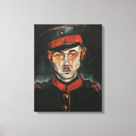 Lienzo Autorretrato (por Walter Gramatté)