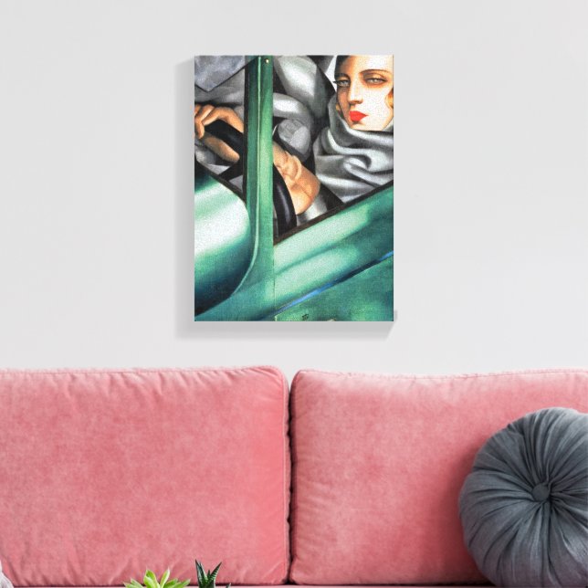 Lienzo Autorretrato | Tamara De Lempicka | (Insitu (Sala de estar))