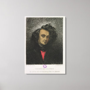 Lienzo Autorretrato, vestido para 'Hernani