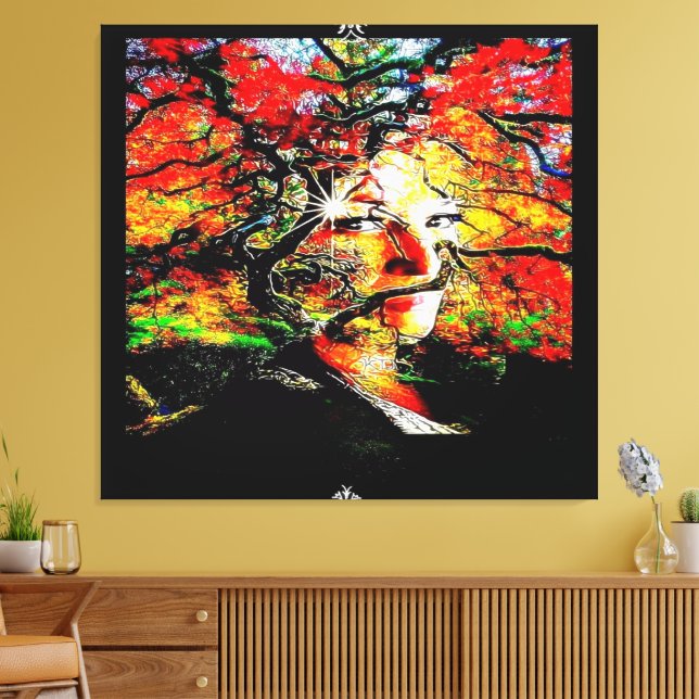 Lienzo Autumn Candy (Insitu (Sala de estar))