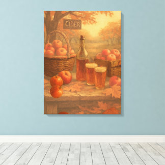 Lienzo Autumn’s Pour - Rustic Cider Tasting