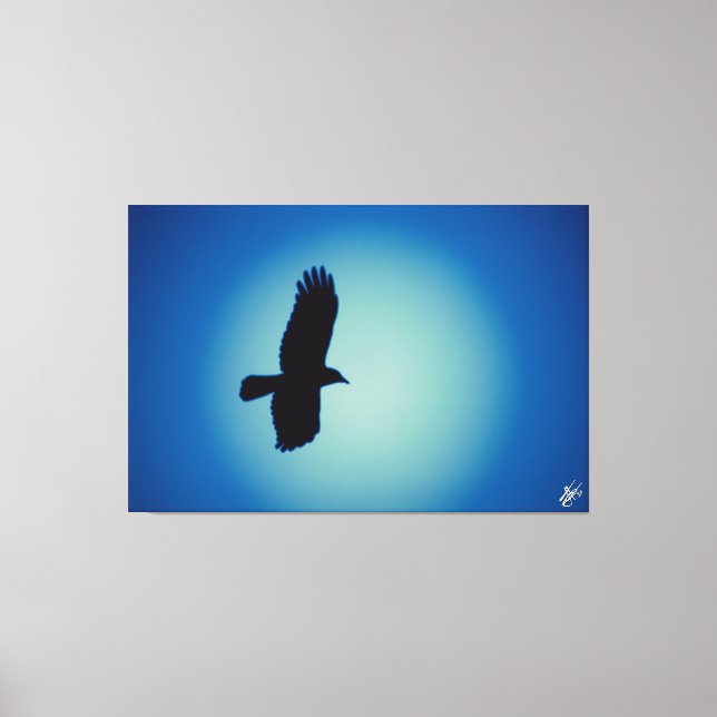 Lienzo Ave en la serie de posts #6 (Anverso)