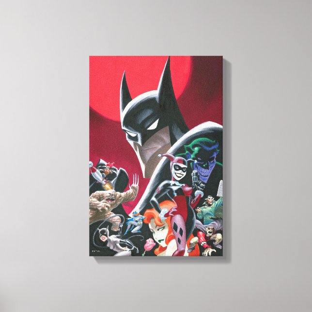 Lienzo Aventuras de Batman Damas Peligrosas y Demonios (Anverso)
