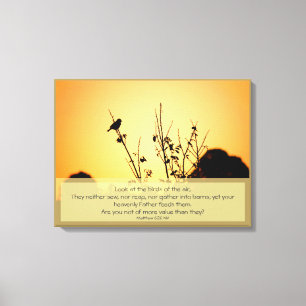 Lienzo Aves del Poster del aire