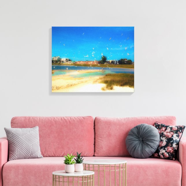 Lienzo Aves por todas partes (Insitu (Sala de estar))