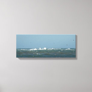 Lienzo Aves trabajando