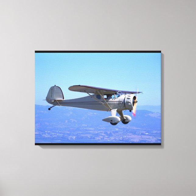 Lienzo Aviación Monocoupe, 90A, 1937_Classic (Anverso)