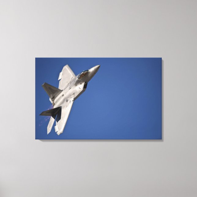 Lienzo Avión F-22 Raptor (Anverso)
