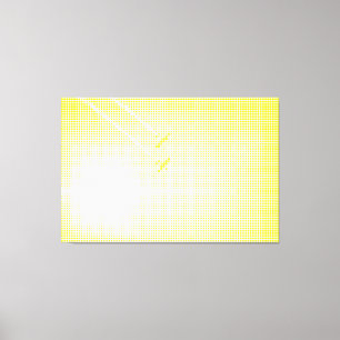 Lienzo Aviones técnicos de efecto semitono amarillo en el