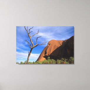 Lienzo Ayers Rock Uluru en el Outback Australia