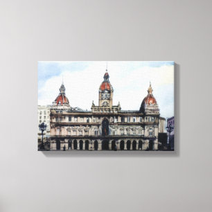 Lienzo Ayuntamiento de A Coruña/City Council of A Coruña