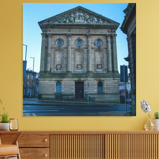 Lienzo Ayuntamiento de Todmorden (Insitu (Sala de estar))
