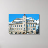 Ayuntamiento en St Moritz, Suiza