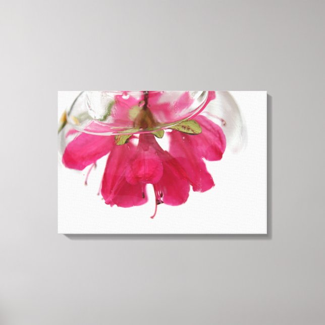 Lienzo azalea en (Anverso)