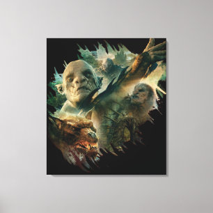 Lienzo Azog, Narzug y Bolg Graphic