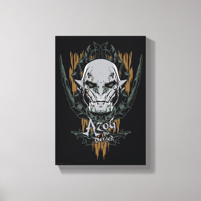 Lienzo Azog The Defiler (Anverso)