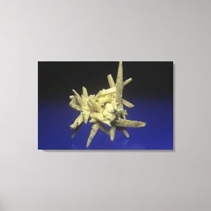 Lienzo Azufre (s) en el Celestite, Polonia