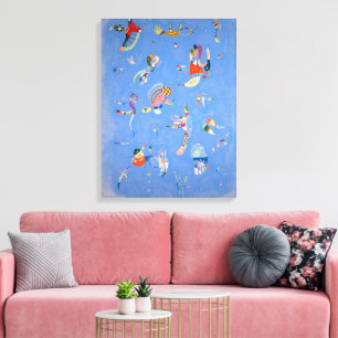 Lienzo Azul Cielo Kandinsky